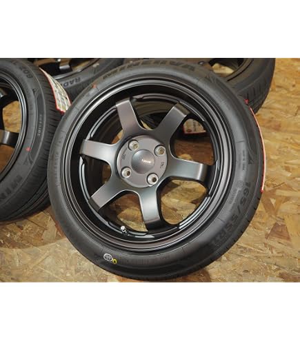 Amazon | VALOR Racing TS6R 15inch 6.5J +38 4H100 6本スポーク
